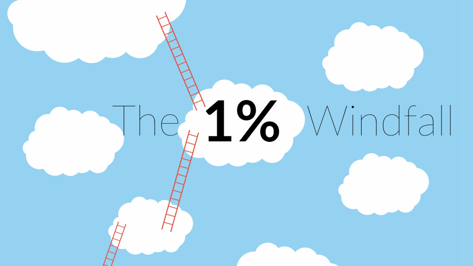 The 1% Windfall